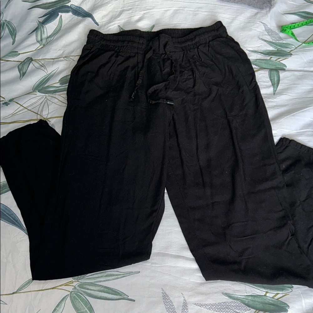 Women's Black Wide Leg Pants